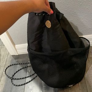 PINK Victoria’s Secret Black drawstring bag